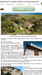Mobile Screenshot of caldey-island.com
