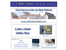 Tablet Screenshot of caldey-island.co.uk